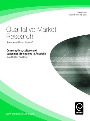 cover image of Qualitative Market Research: An International Journal, Volume 9, Issue 2